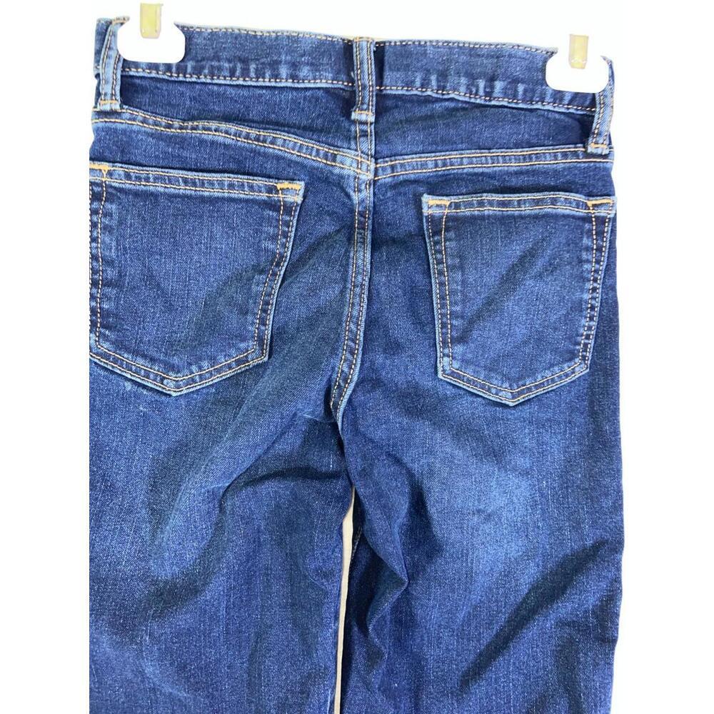 Old Navy Denim Straight Jeans Women's 12 Slim Built In Flex Adjustable Waistband - Picture 6 of 10